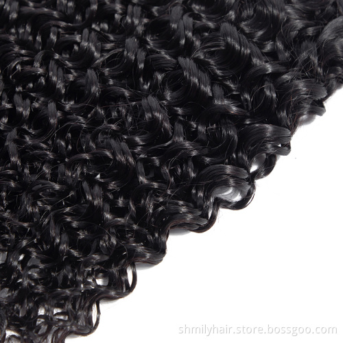 Brazilian Human Hair Bundles Virgin Hair Bundles Water Wave Hair Bundles